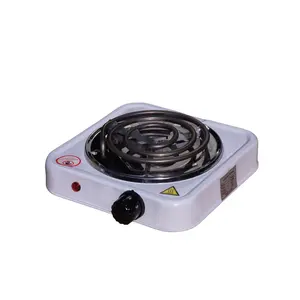 1000W tek spiral elektrikli soba beyaz renk ile