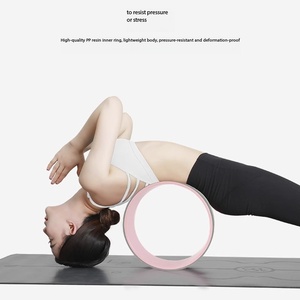 Roue de yoga pour l'ouverture du dos – Idéale pour débutants et professionnels – Améliore les étirements dorsaux – Roulement large en TPE – Légère, durable et écologique – <span class=keywords><strong>Pilates</strong></span> - Product Image 3