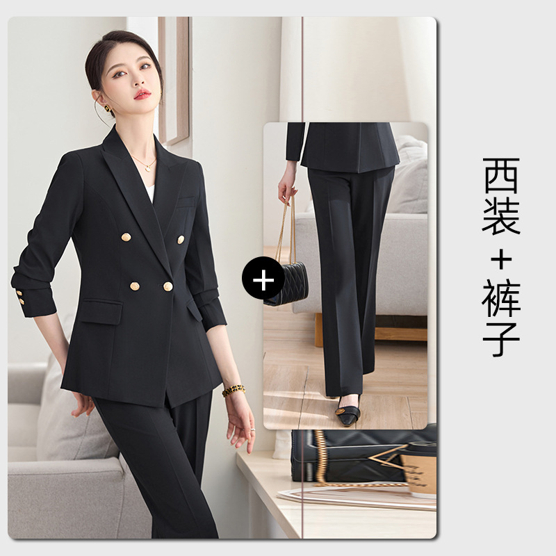 Black suit pants