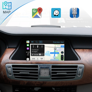 กล่องถอดรหัสเครื่องเล่นเสียงในรถยนต์ HFmidia Wireless CarPlay Android Auto สำหรับรถยนต์ Mercedes Benz A/B/C/E Class GLK CLS W176 W205 W204 A207 - Product Image 4