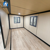 Maison conteneur en acier moderne extensible, étanche et isolée, avec terrasse, pour villa, magasin ou usage extérieur