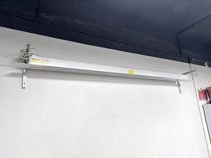 Pantalla de proyector eléctrica empotrada en el techo 4K de 150 pulgadas, vídeo <span class=keywords><strong>HDTV</strong></span>, cine en casa, pantalla de proyección blanca mate de tensión - Product Image 3