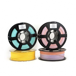 Lyjenny HS Mat Gradient PLA Mat Vibrant Multicolore Faible déformation Facile à imprimer Filament d'imprimante 3D Tiges en plastique en gros - Product Image 6