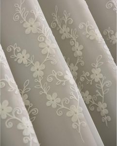 Rideau occultant moderne en tulle 100 % polyester, motif géométrique, taille personnalisée, isolant, intégré, vente en gros 2025 - Product Image 3