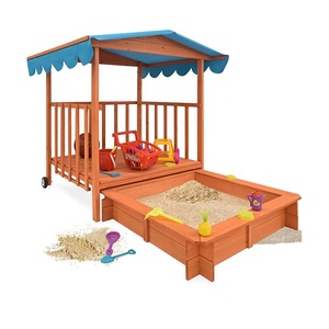 Jardin extérieur Aire De Jeux Jouets Enfants Auvent Cèdre <span class=keywords><strong>Bac</strong></span> À <span class=keywords><strong>Sable</strong></span> <span class=keywords><strong>Bac</strong></span> À <span class=keywords><strong>Sable</strong></span> En <span class=keywords><strong>Bois</strong></span> avec Couvercle - Product Image 3