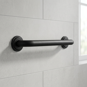 Barre d'appui ADA pour toilettes commerciales : Barre de maintien robuste en acier inoxydable 304 satiné - Product Image 1