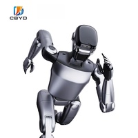 Robot humanoïde de recherche éducatif avancé CBYD avec construction métallique, modules articulés à couple élevé et système d'interaction IA