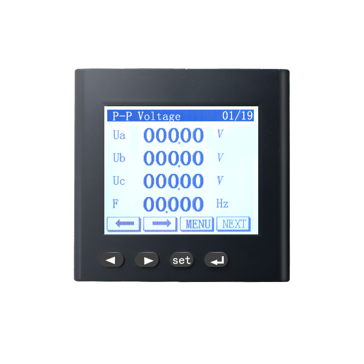 BJ-194Q 3-Phase din rail digital power Meters multifunction digital power meter with rs485 modbus smart energy monitor