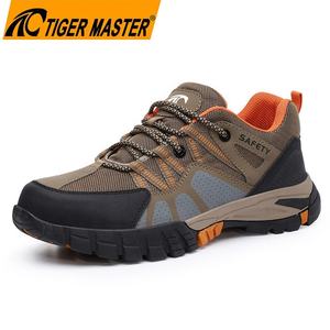 Zapatos de Seguridad para Hombre Tiger Master, Antideslizantes, Resistentes al Aceite, con Suela de Goma Duradera, Puntera de Acero Europea, Resistentes a Pinchazos, para Trabajos de Construcción - Product Image 1