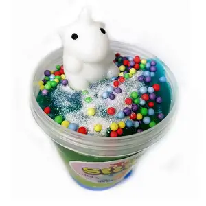 Tự làm Slime làm Kit cho cô gái chàng trai-sinh nhật ý tưởng cho trẻ em tuổi cuối cùng Fluffy Slime Nguồn cung cấp bao gồm pha lê Slime