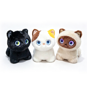 ของเล่นแมวตุ๊กตาอัจฉริยะน่ารัก ตอบสนองเสียง ChatGPT ของเล่นเด็ก หุ่นยนต์สัตว์นุ่มนิ่มเพื่อการศึกษาปฐมวัย - Product Image 1
