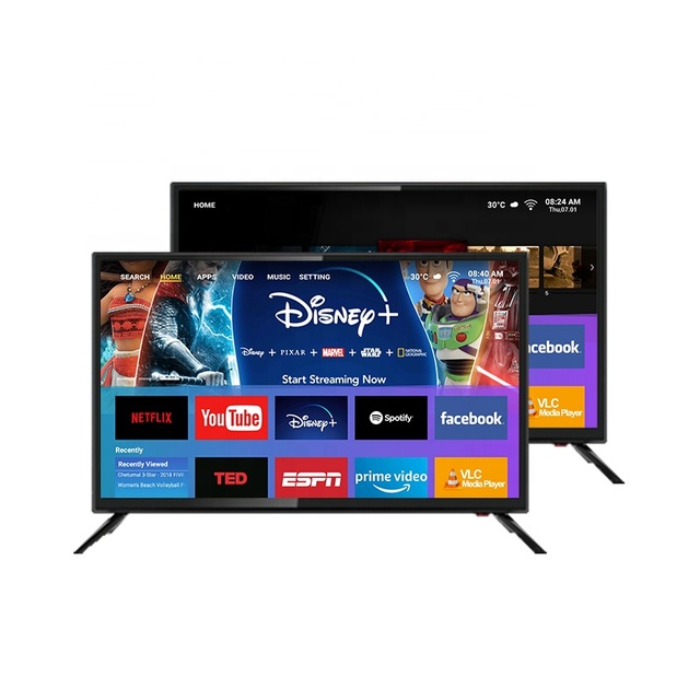 OEM Factory 4K Ultra HD Smart LED TV Android 43 46 55 60 75 32 Pouces Electronics HDTV for Hotels