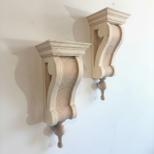 ไม้ค้ำยันไม้สไตล์วินเทจไม้แข็งดีไซน์คลาสสิกสำหรับบ้านโรงแรมวิลล่าการตกแต่งภายในด้วยไม้ - Product Image 1