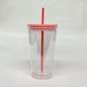 Bpa Free 16Oz 24Oz Snow Globe Acrylic <b>Cups</b> <b>Plastic</b> Tumbler - Product Image 3