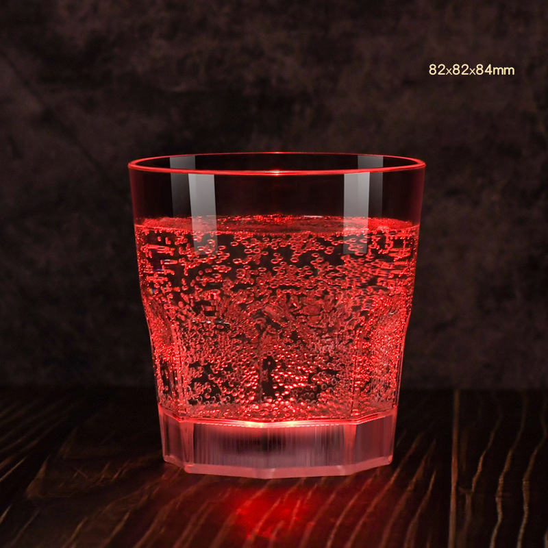 Octagonal Cup Red