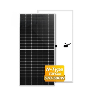 แผงโซลาร์เซลล์ Solarion 590w PERC แบบสองหน้า ขายส่งจากผู้จัดจำหน่ายในจีน - Product Image 1