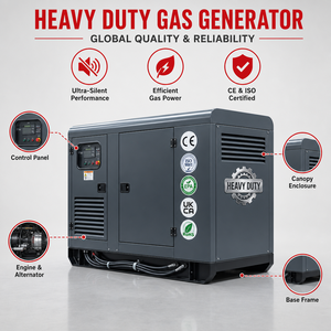 Generador Diésel de 100 kW con Certificación EPA, EAC, CE, ISO, SONCAP, UKCA, con Motor Cummins, Weichai, Perkins, Yuchai, Baudouin, Deutz, Kofo, Huadong, Aoling - Product Image 3