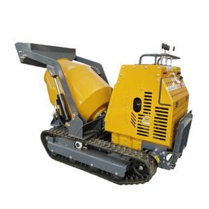 Mini bétonnière sur chenilles, camion malaxeur à béton, prix de la bétonnière - Product Image 2