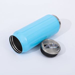 Vaso Térmico Personalizado de Acero Inoxidable 304 de Doble Pared con Aislamiento al Vacío, Compatible con Vehículos, Forma de Lata de Cola, 12Oz/17Oz - Product Image 4