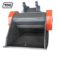 Tedy Hoch effizienter Skelette imer Neues Design Beton Stein Stein Zerkleinerung Hoch leistungs maschine für 20-90 Tonnen Bagger TDC200