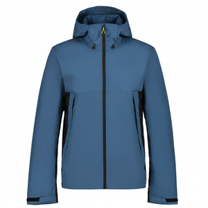 Vestes de ski à capuche pour hommes de haute qualité personnalisées, vestes de <span class=keywords><strong>snowboard</strong></span> imperméables, utilisées comme vestes de ski isolées chaudes pour l'hiver avec capuchon - Product Image 2