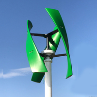 800w 1kw 2kw 5kW 12V 24V 48V éolienne petite turbine éolienne à axe vertical