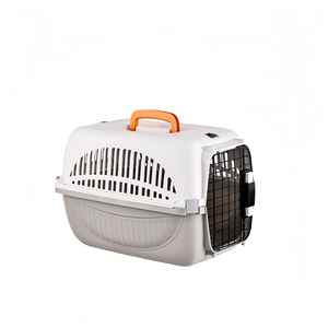 2025 Offre Spéciale Cages pour animaux de compagnie aérienne approuvé chien chat transporteur-chenil en plastique robuste avec <span class=keywords><strong>grille</strong></span> de ventilation - Product Image 4
