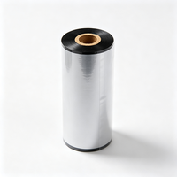 Ruban de transfert thermique en résine Haoxuan 60 mm x 300 m, ruban d'impression compact pour petites étiquettes, emballages et marquage