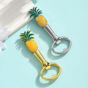 Ouvre-bouteille décoratif en forme d'ananas doré, accessoire élégant pour bar à domicile, <span class=keywords><strong>bouchon</strong></span> de bouteille de <span class=keywords><strong>vin</strong></span>, comptoir de cuisine, cadeau d'anniversaire de mariage - Product Image 2