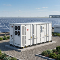 Système de stockage d'énergie solaire thermique résistant au lithium-fer-phosphate (LiFePO4) pour usage industriel et commercial, avec conception et construction photovoltaïques complètes