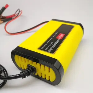 12V 2A Intelligent Car Motorcycle Lead Acid Battery Charger 12 V Volt 3 Stages LCD Display Scooter Motor Mower Auto 10A 12A 20A