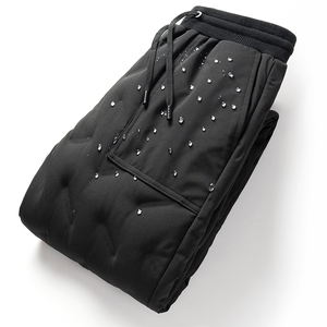 Pantaloni termici invernali sottili e spessi da donna Eiderdown bianco nordest ANSZKTN indossano pantaloni termici bagnati a prova di vento e freddo - Product Image 2
