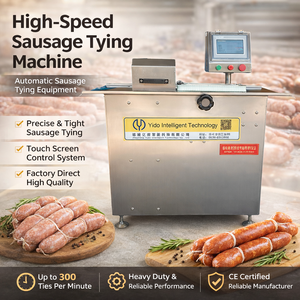 Máquina Comercial para Atar Salchichas, Equipo para Anudar Chorizo, Máquina Automática para Atar Salchichas para Línea <span class=keywords><strong>de</strong></span> Procesamiento <span class=keywords><strong>de</strong></span> Salchichas - Product Image 1