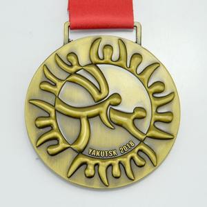 Tasses <span class=keywords><strong>de</strong></span> sport en acier inoxydable nickelé, trophées, médailles personnalisées, médailles <span class=keywords><strong>de</strong></span> natation pour enfants - Product Image 6