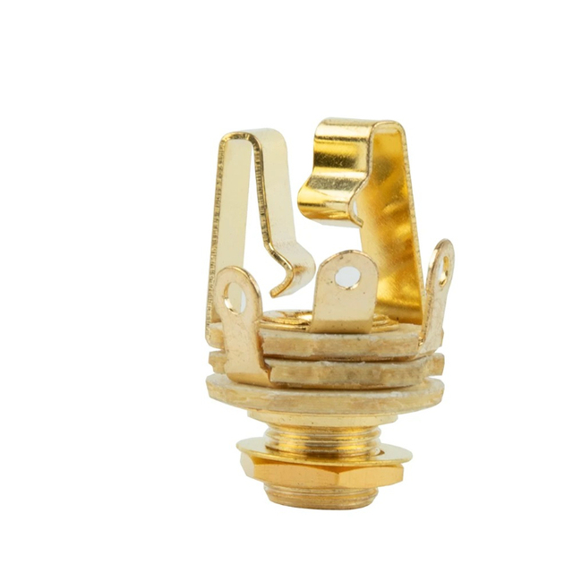 1/4 Inch 6.35mm Switchcraft Guitar Input Jack Stereo Jack Socket Electrosocket Input Output Guitar Jack