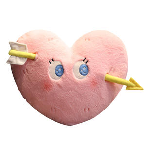 Boneka Plush Cupid Love Heart Lucu Kawaii 50cm Super Lembut Hadiah Hari Valentine - Product Image 2