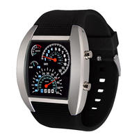 Jam Tangan Digital LED Unisex 2025 Terbaru, Casing Baja Anti Karat, Tali Silikon, Bentuk Persegi, untuk Wanita Pria, Jam Tangan Elektronik Sport