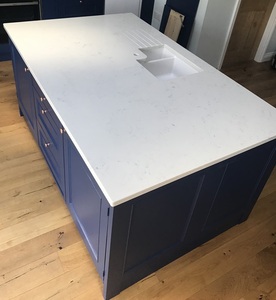 Carrara Đá Cẩm Thạch Trắng Phong Cách Đá Thạch Anh Giá Nhân tạo thạch anh đá bảng bàn bếp - Product Image 6