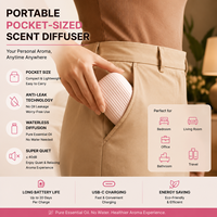 Produit Tendance 2026 : Mini Diffuseur d'Arômes Intelligent, Portable et Rechargeable, Machine à Arômes à Air Froid Format de Poche
