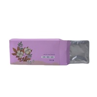 Serviettes hygiéniques à base de plantes, coussinets en coton jetables, protège-slips aux herbes de taille personnalisée