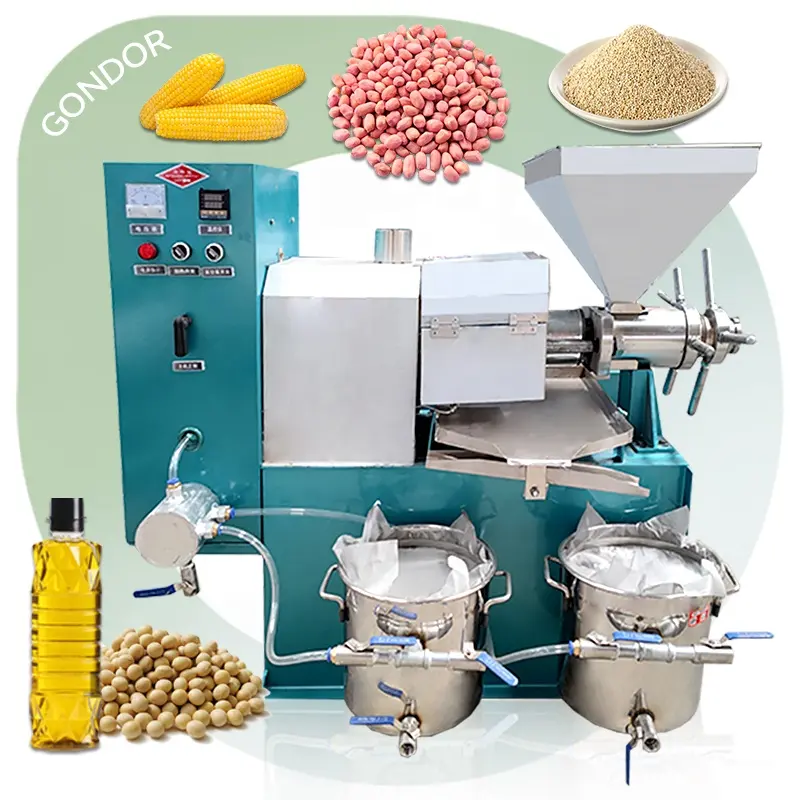Kaju fıstığı kabuk hint zeytin mısır ticari yağ çıkarma işlemi basın makinesi soğuk pres yapmak