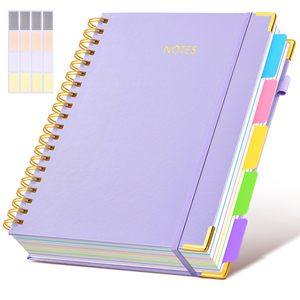 Custom Printed A5 A6 A4 No Ink Bleeding Hard Soft Leather Journal Planner PU Spiral Notebook Diary with logo for Students - Product Image 4