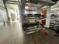 2027 4 Warna Printer Flexografi Stabil dan Andal Lebar 3 Kaki untuk Tutup Foil Blister Tipe Tumpuk