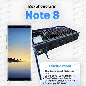 Farm Box for <b>Samsung</b> Galaxy Note8 Mobile Phone Motherboard Android Chip Social Media Bots Farm Worker Operative Device Box Dock - Product Image 5