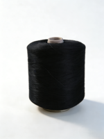 Fil à coudre 100% polyester mercerisé teint 20S/40S/60S pour broderie, vêtements, textiles de maison et sacs, artisanat DIY, support OEM