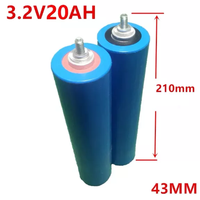 Panasonic — batterie LiFePO4, haute puissance, décharge 5C, 43184 3.2V, 22ah 25ah, cylindrique, Rechargeable, avec cellules LFP