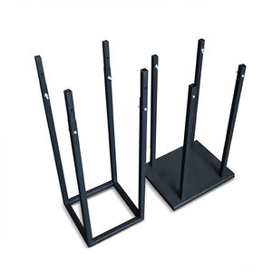 Moderno Soporte para Leña de Madera para Interiores y Exteriores, Estante de Almacenamiento de Leña, Juego de Herramientas para Chimenea de Hierro Forjado, Resistente a Altas Temperaturas - Product Image 5