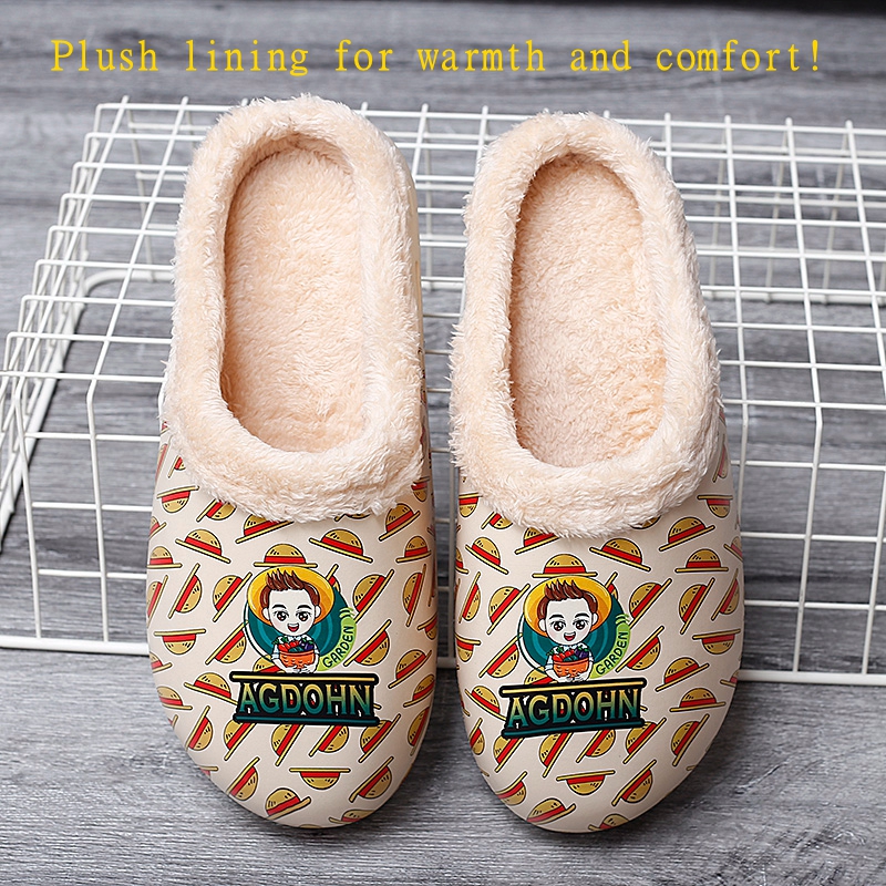 Chaussons d'hiver enfants beige