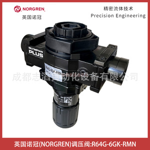 วาล์วลดแรงดันนอร์เกรน R64G-6GK-RMN 1/4 นิ้ว แก๊ส นิวเมติก - Product Image 1