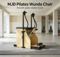 Chaise Wunda MJD Body Adaptive pour Pilates à domicile – Construction robuste de qualité supérieure pour le remodelage corporel régulier et les exercices physiques à domicile
